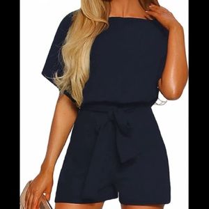 Navi blue romper off Amazon